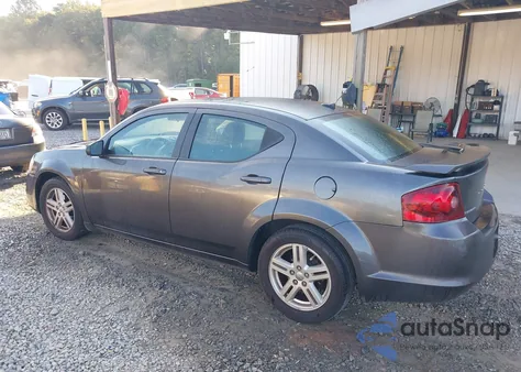 2014 Dodge Avenger Se из США, поврежденный, VIN 1C3CDZAG9EN219247